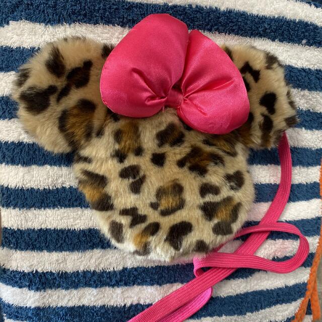 ラウンジフライ ミニー レオパード ヒョウ柄 豹柄 リボン ディズニー