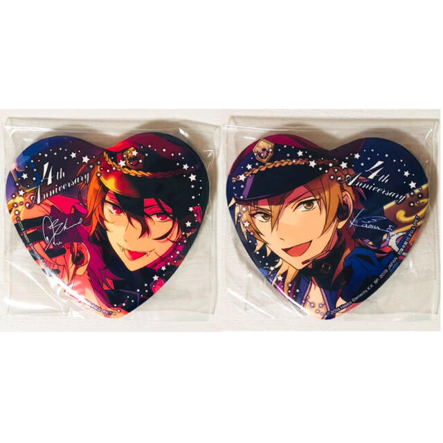 あんスタ 羽風薫 ハート缶バッジ ホワイトデー ハート缶バッジ