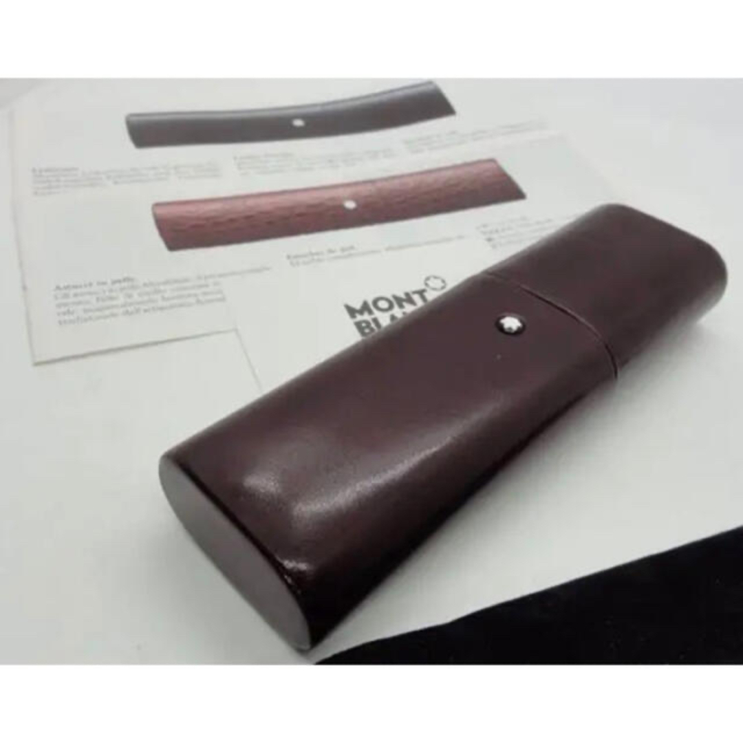 モンブラン 入手困難逸品！フローレンス製ボルドーカラーペンポーチ