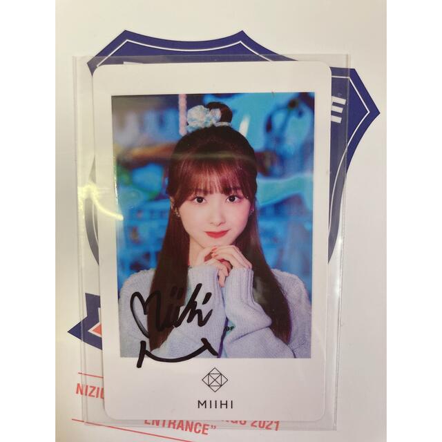 NiziU ミイヒ 直筆サイン入りチェキ NiziU ミイヒ 直筆サイン チェキ