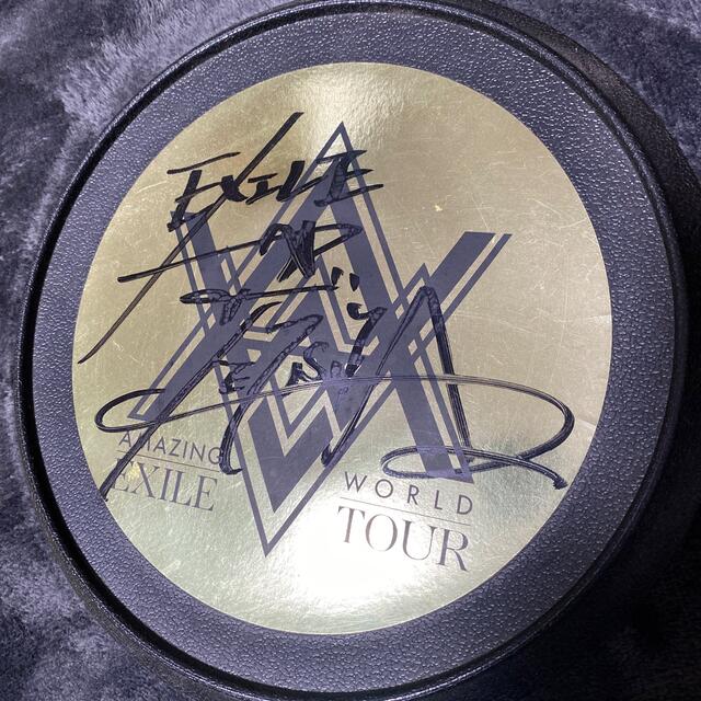 EXILE PRIDE 2013FINAL 東京ドーム フリスビーMATSU直筆 超レアEXILE