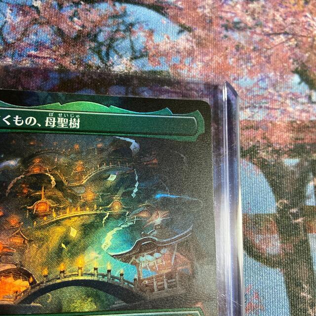 耐え抜くもの、母聖樹 拡張 foil 日本語 セットブースター産 MTG