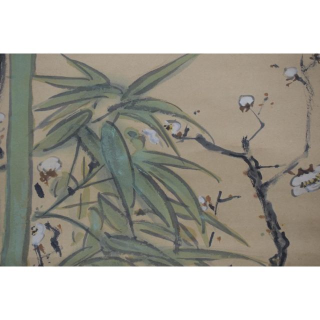 真作】小川千甕/松竹梅図/掛軸☆宝船☆Z-538の通販 by 掛軸✩宝船✩'s