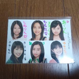 ももいろクローバーZ 映画「幕が上がる」ノート メンバー全員サイン