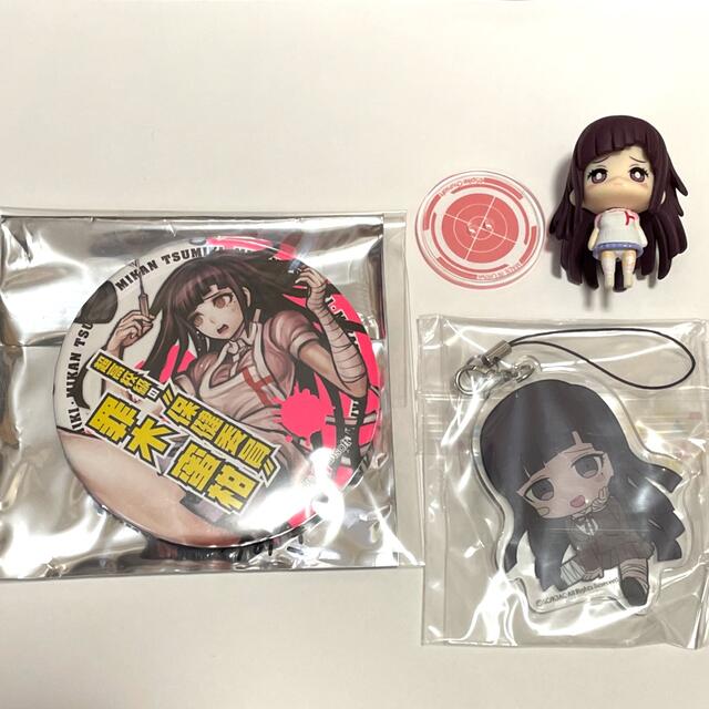 ダンガンロンパ 電撃屋 罪木蜜柑 缶バッジ アクリルキーホルダー