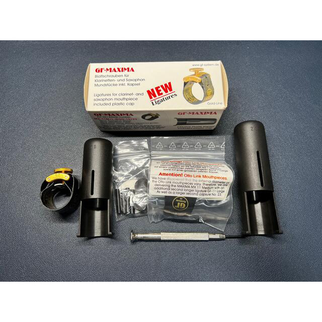 GF-MAXIMA Gold-Line テナーサックス用リガチャーの通販 by ぱやちた's