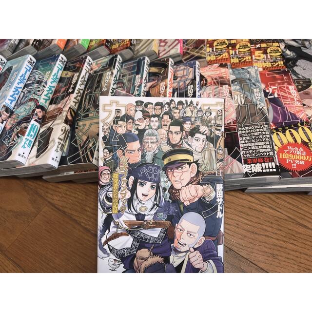 ファンブック付き！ゴールデンカムイ29巻全巻セット