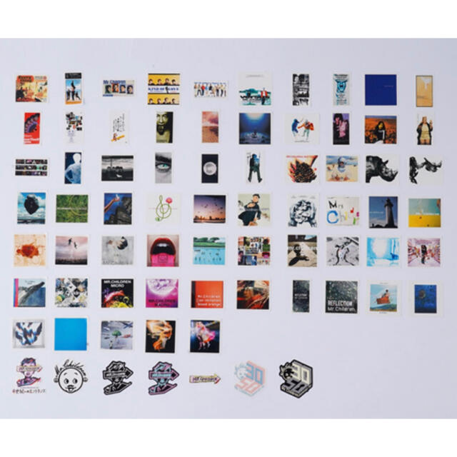 Mr.Children - Mr.Children 30周年ツアー限定グッズ タオル&シールの