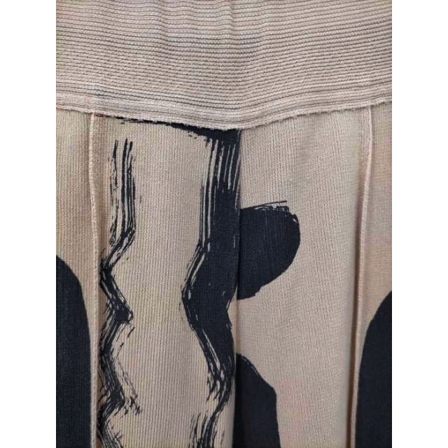 ISSEY MIYAKE(イッセイミヤケ) 20SS 総柄ニットワイドパンツ