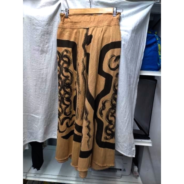 ISSEY MIYAKE(イッセイミヤケ) 20SS 総柄ニットワイドパンツ