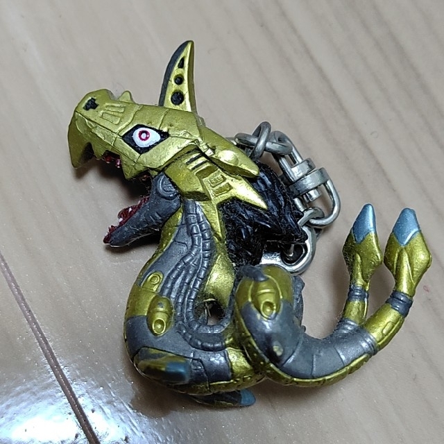 デジコレキーチェーンフィギュア メタルシードラモン デジタル