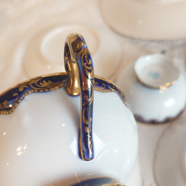 オールドノリタケ 金盛上ヤシの木湖畔 トリオ カップ ソーサー