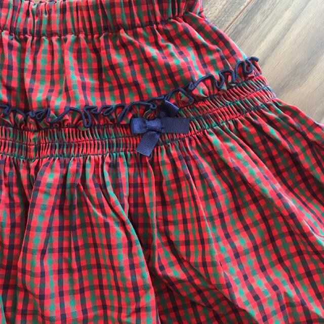 ファミリアチェックキュロット120 キュロット | ファミリア公式サイト