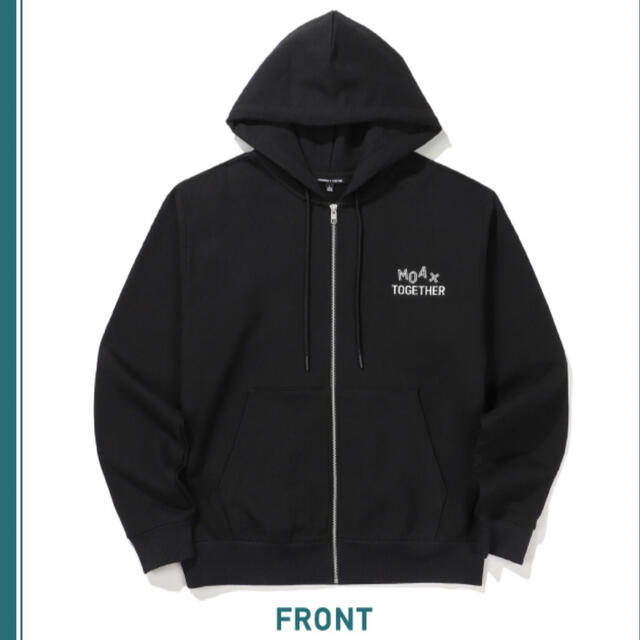 TXT ACT:TOMORROW ジップアップ パーカー トレカ付き L ① TXT - [ACT