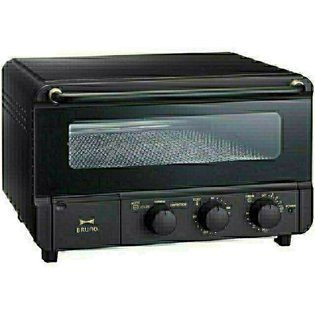 ブルーノBRUNO BRUNOスチーム＆ベイク トースター ブラック スチーム