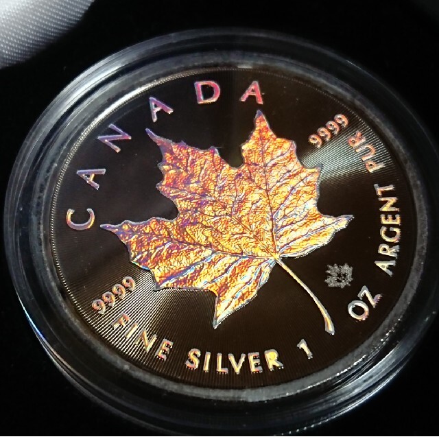 浩*一様 メイプルリーフ・ホログラム (シルバープルーフ) 500枚限定品