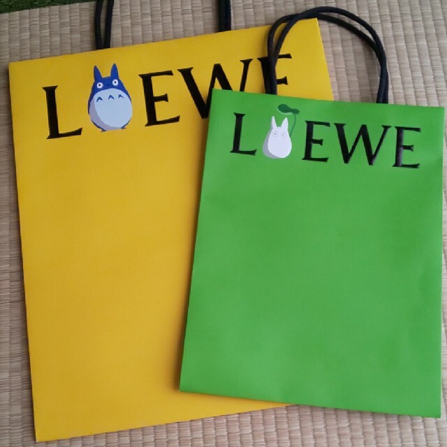 ロエベ × トトロ 限定ショッパー レア LOEWE ロエベ ジブリ トトロ