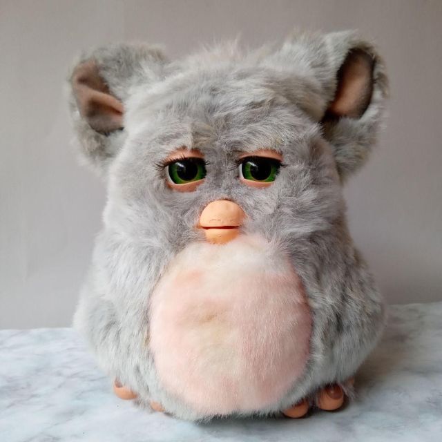 ファービー2 スノーボールホワイト 緑目 稼働品 ファービー2 スノー