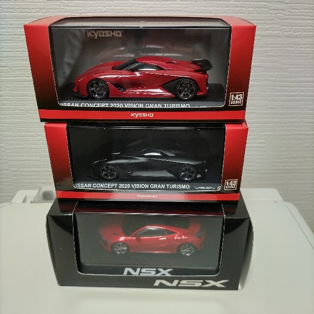 ☆商談中☆ 602 プルバックミニカー ホンダNSXテストカー (ケース無し