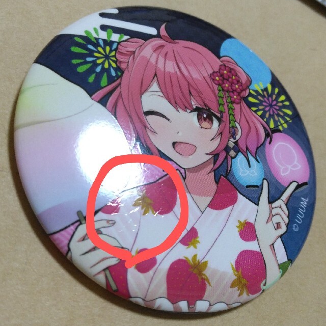 カラフルピーチ のあ 缶バッジ からぴち 缶バッジ2023 新ビジュ の