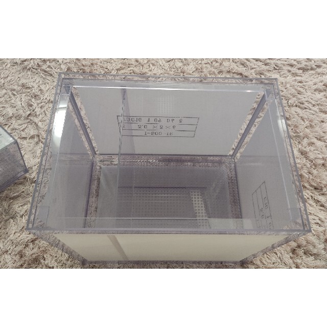 2層式オーバーフロー濾過槽 オーバーフロー濾過槽 二槽式