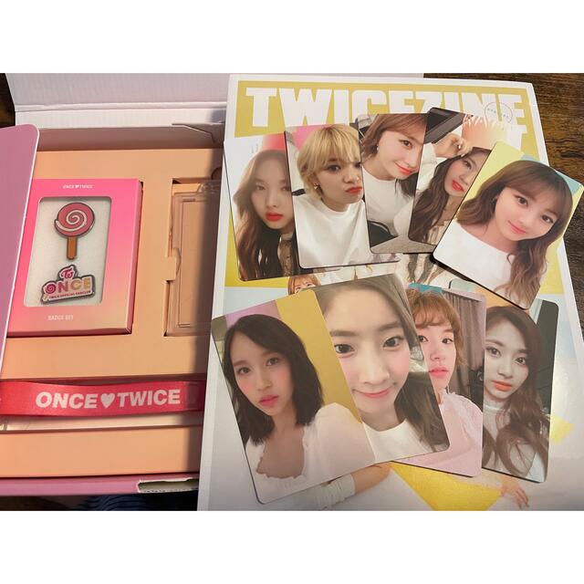 TWICE☆韓国 ONCE1期 FC 限定ファンクラブ入会特典グッズ : TWICE 韓国