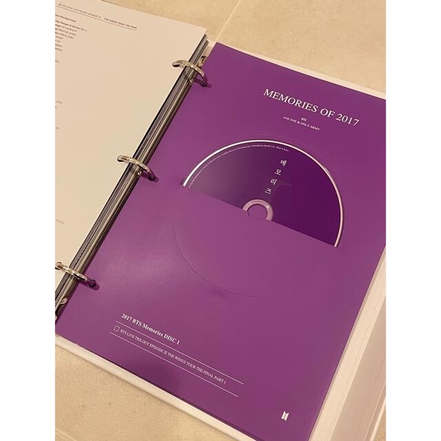 BTS memories of 2017 DVD ジョングク BTS memories of 2017 DVD