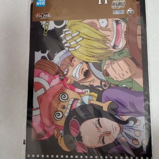 ONE PIECE ロビン チョッパー サンジ ブルック ロー クリアファイルの