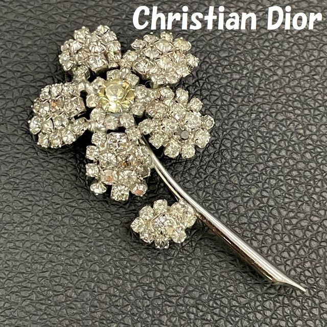 Christian Dior ブローチ DIOR | Petit CD ブローチ メタル・レジン