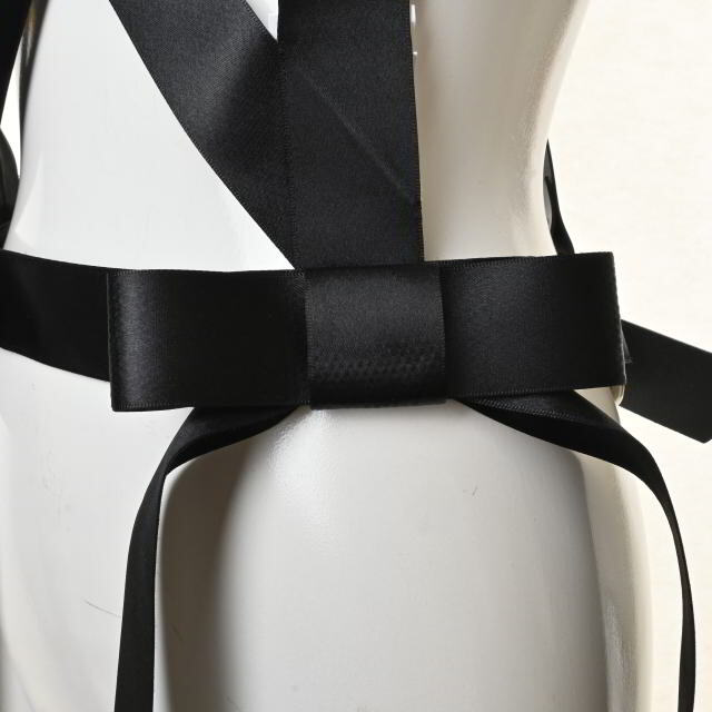 Noir Kei Ninomiya サテン リボン レザー ハーネスの通販 by CYCLE