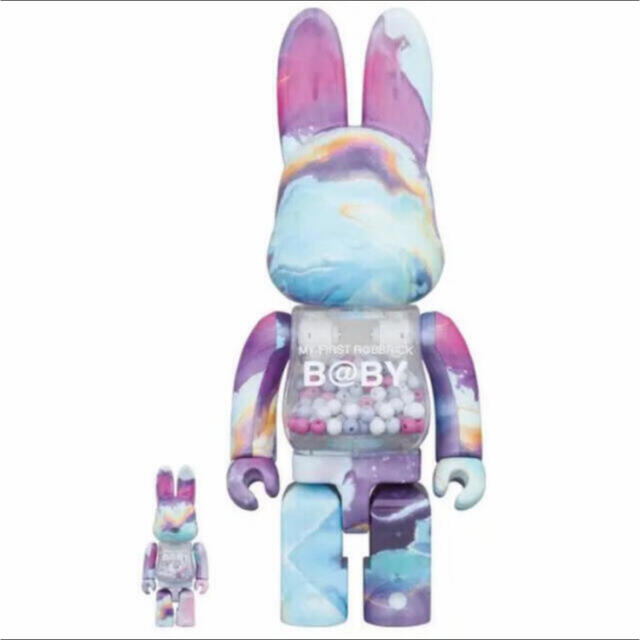 MY FIRST BE@RBRICK B@BY MARBLE 100％ 400％ MY FIRST R@BBRICK B@