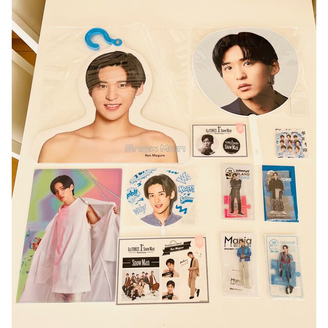 SnowMan 目黒蓮アクリルスタンドエロハン