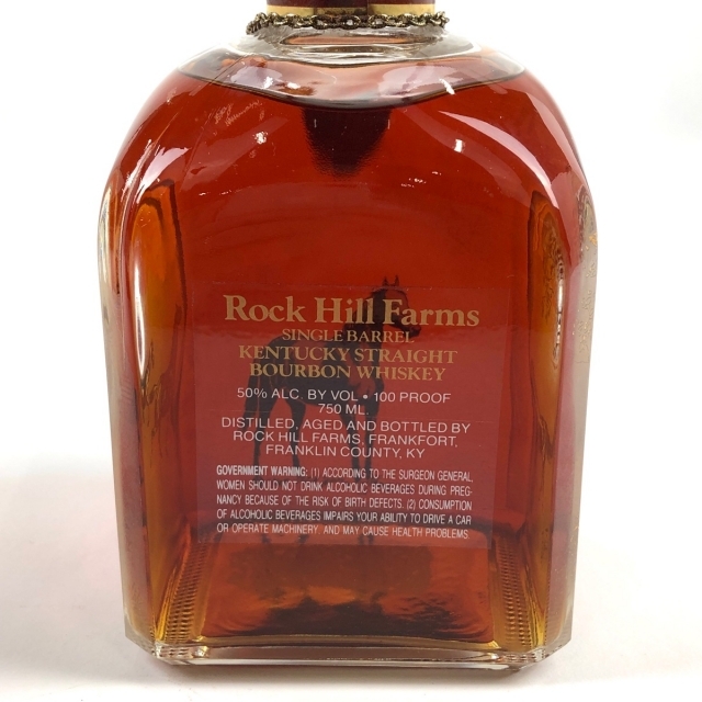 ロックヒルファーム ROCK HILL FARMS シングルバレル バーボン 750ml