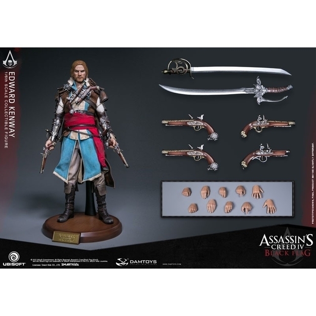 DAMTOYS 1/6 アサシンクリード ブラックフラッグ エドワードの通販 by