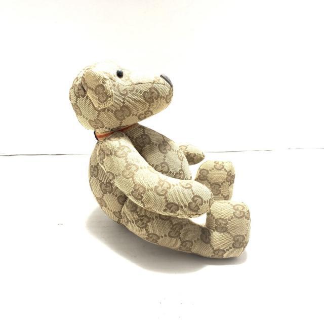 GUCCI - グッチ ぬいぐるみ - GG柄/テディベアの通販 by ブランディア
