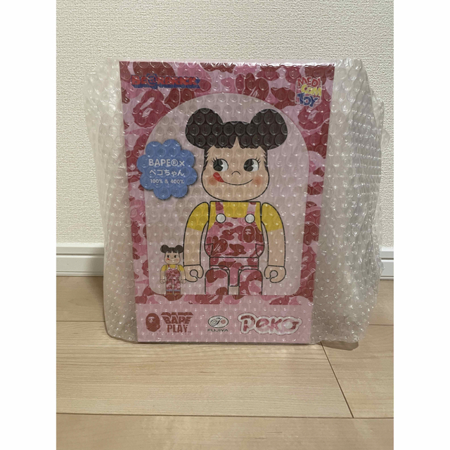 BE@RBRICK BAPE ペコちゃん Pink 数量限定 BAPE(R) ぺこちゃん pink