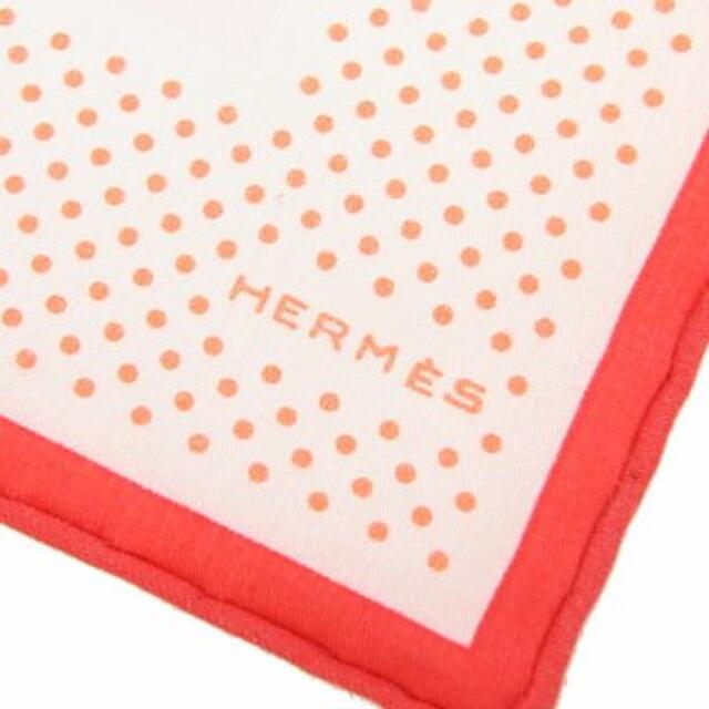 エルメス ハンカチ アダダ ローズリラ コットン 新品 新品エルメス