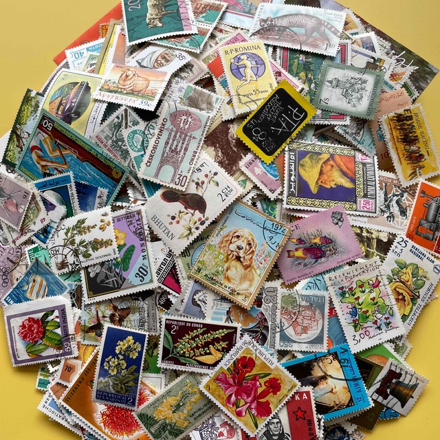 使用済み切手 外国切手 まとめ売り 大量 色々な国の切手 コレクション