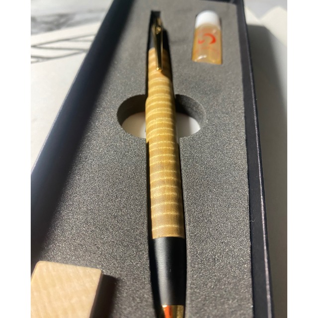 野原工芸 ボールペン トチ杢 縮み杢 栃縮杢のボールペン・スタンダード