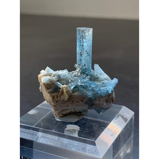 アクアマリン 鉱物標本