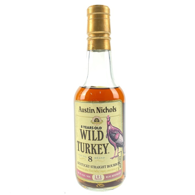ワイルドターキー 8年 旧旧ラベル 375ml WILD TURKEY 8年 旧ラベル