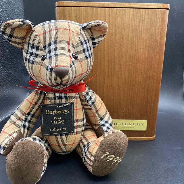 木箱付 BURBERRY 木箱付 BURBERRY バーバリー ベア テディベア
