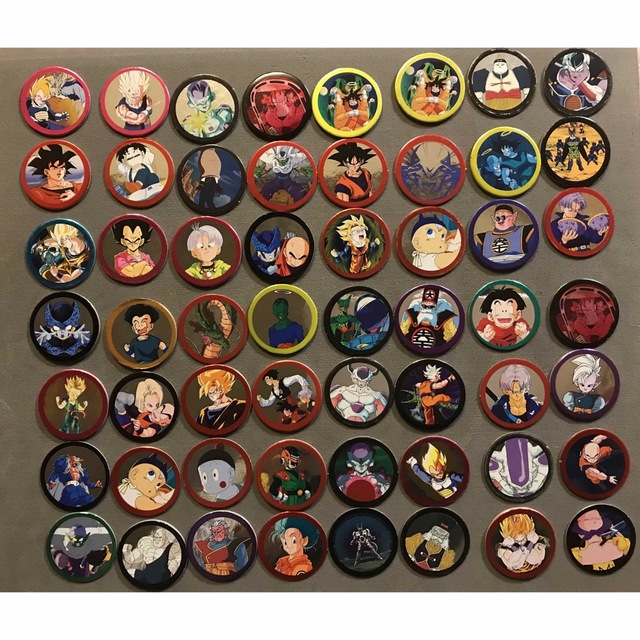 ドラゴンボールZ めんこ メンコ 大量 90年代当時の物