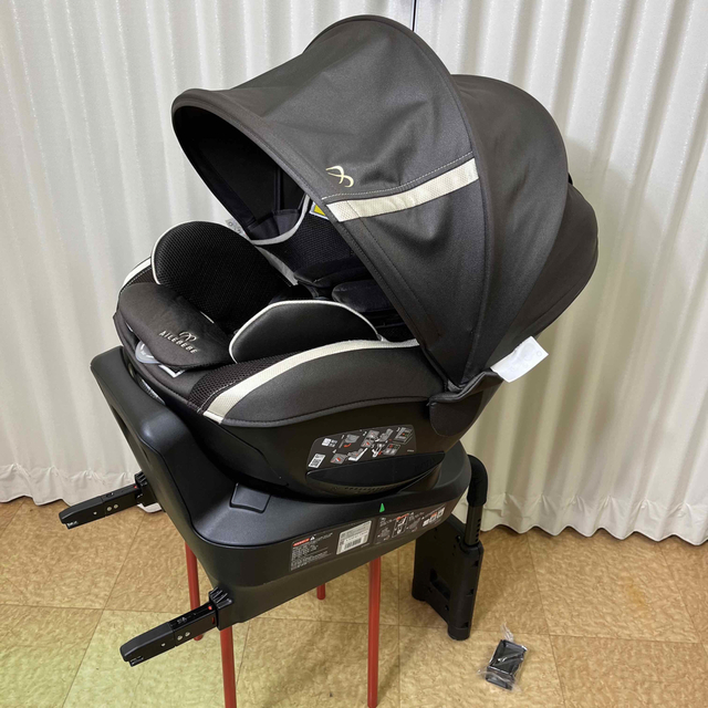 美品です! isofix対応 人気のエールべべ クルット3i グランス