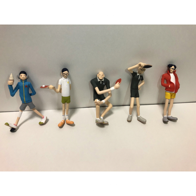 ピンポン フィギュア セット 松本大洋 松本大洋 ピンポン ガチャポン