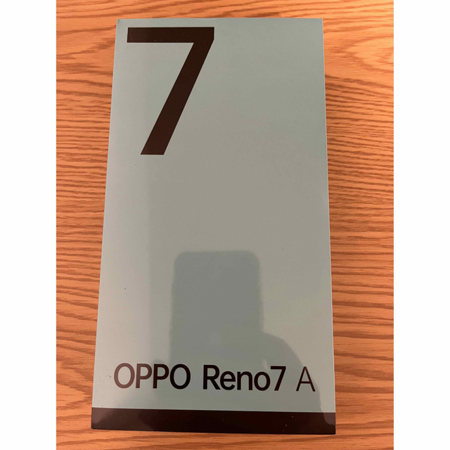 ☆ SIMフリー OPPO Reno7 A スターリーブラック 新品未開封品①