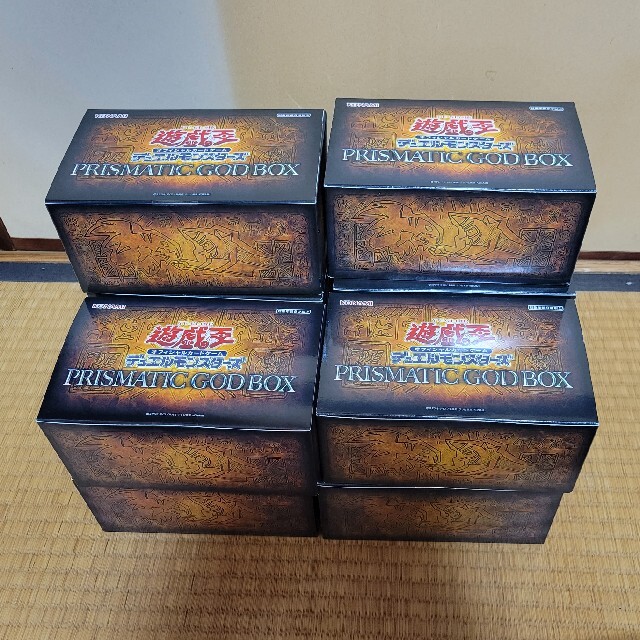 遊戯王 GOD 遊戯王 GOD BOX 3箱 BOX3箱とユーティリティ15箱とシャイニー6