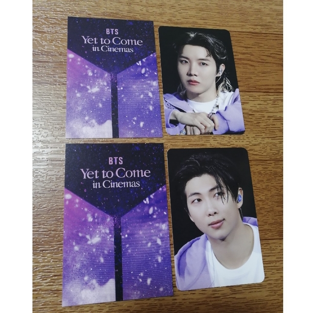 公式 BTS yet to come 映画 テヒョン アンケートトレカ セット