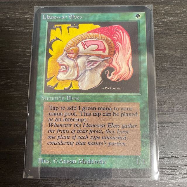 h*a様 ラノワールのエルフ⁄Llanowar Llanowar Elves LEA Inked Elves