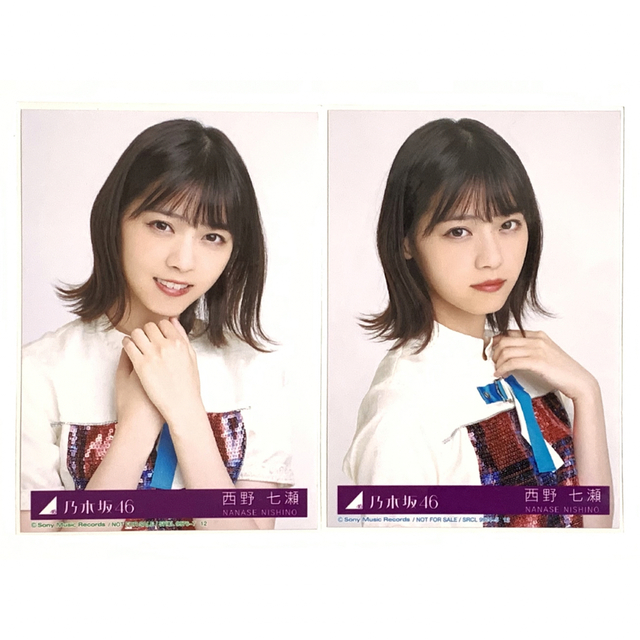 乃木坂46 生写真 西野七瀬 バラ 西野七瀬 生写真 乃木坂46 西野七瀬 生